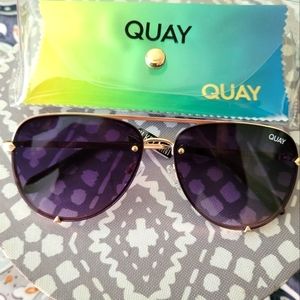 Quay Aviator Sunglasses
